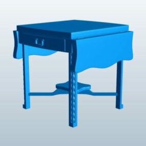 3D model dřevěného stolu Pembroke