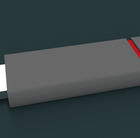 نموذج محرك القلم USB ثلاثي الأبعاد