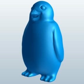 3D model tučňáka