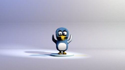 Cute Penguin Cartoon