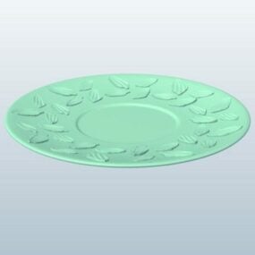 Petals Dish 3d model