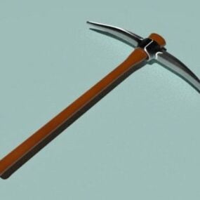 Lowpoly Axe Weapon 3d-modell
