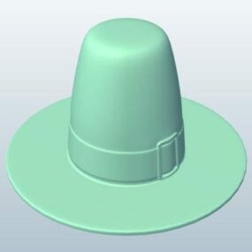דגם 3D Pilgrim Hat