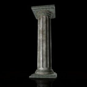 Klassinen kreikkalainen pilari 3d-malli