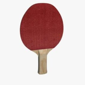 Pala de ping pong modelo 3d