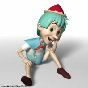Pinocchio Character 3d model