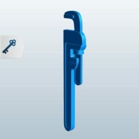 Pipe Wrench 3d model