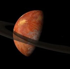 अंतरिक्ष ग्रह जियोनोसिस 3डी मॉडल