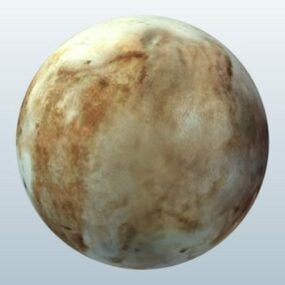 Pluto 3D-model