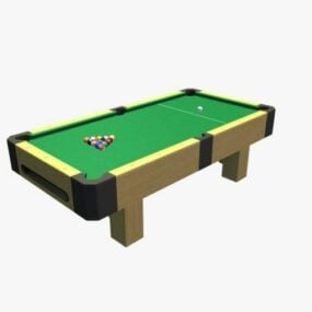 Sport Pool Table 3d model