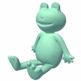 Toy Frog Utskrivbar 3d-modell