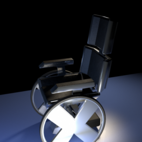 Xmen Xavier Wheelchair 3d model