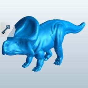 بروتوسيراتوبس ديناصور نموذج ثلاثي الأبعاد قابل للطباعة