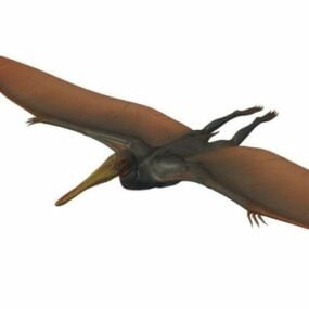 Pterodactylus Dinozor 3d modeli