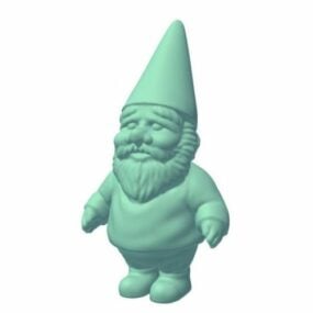 Pudgy Gnome Character 3d model