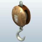 Iron Pulley Hook