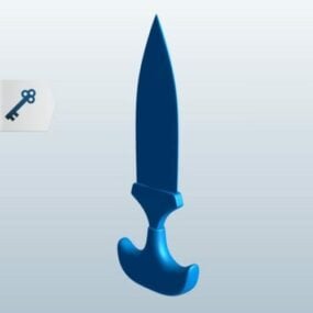Wapen Push Dagger 3D-model