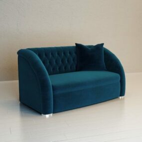 Round Sofa V1 3d model