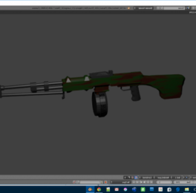 Ksr29 Sniper Gun 3d model