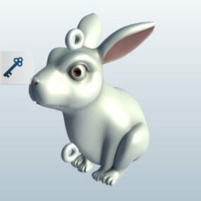 ウサギのおもちゃ3Dモデル