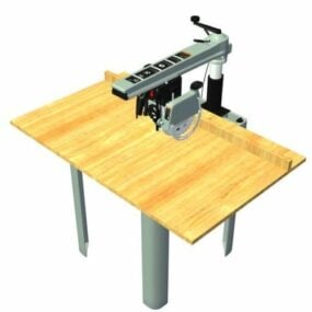 Radial Arm Saw Tool 3d-modell