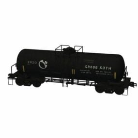 Railroad Tank 3d model