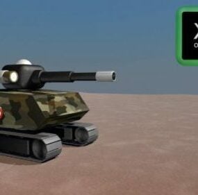 Gun Bot 3d model