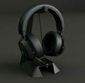 Razer hörlurar 3d-modell
