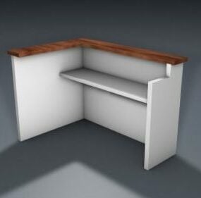 Corner Reception 3d model