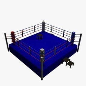 حلقة الملاكمة نموذج 3D