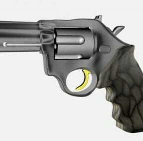 Pepperbox Revolver Gun 3d model