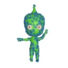 Rigged Alien Character