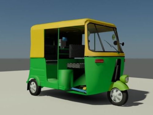 Rickshaw taxi