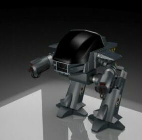 Mô hình nhân vật Robocop 3d