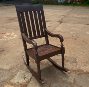 Country Rocking Chair 3d model