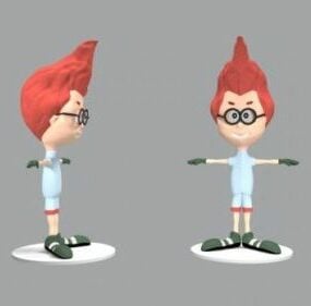 Rodrigo Cartoon Character 3d model