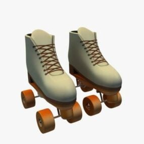 Sport Roller Skates 3d model