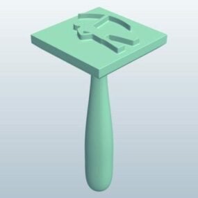 Stempelbogenschütze 3D-Modell