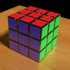 Cubo de Rubik hecho