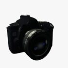 블랙 DSLR 카메라