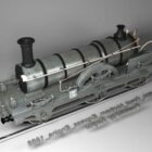 Vintage Steam Locomotive V1