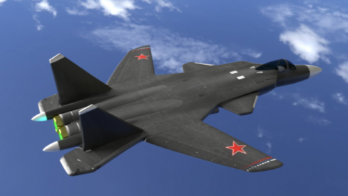 Russian Sukhoi Su-47 Aircraft