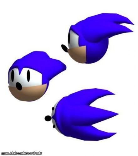 Sad Sonic Character