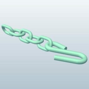 Safety Metal Chain 3d model
