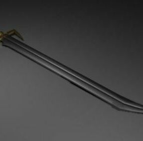 Long Sword Medieval Weapon 3d model