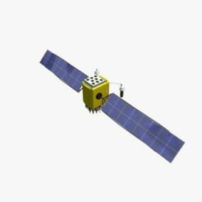 Modelo 3d do satélite espacial da NASA