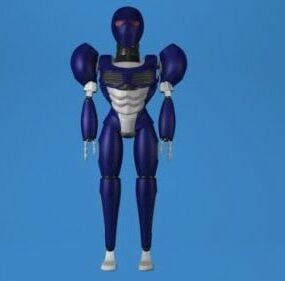 Múnla Sci-fi Robot Humanoid 3d