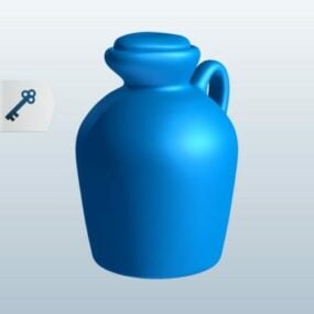 Scotch Jug Vase דגם תלת מימד