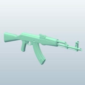 Aanvalsgeweer Sovjet-wapen 3D-model