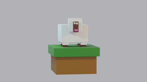 Sheep Minecraft Character